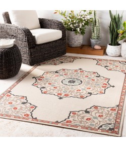 Livabliss Alfresco ALF9679 Burnt Orange Camel Area Rug 8 ft. 10 in. Square