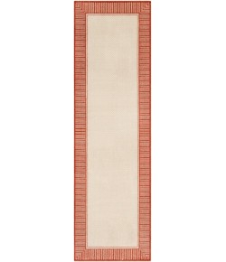 Livabliss Alfresco ALF9683 Burnt Orange Cream Area Rug 2 ft. 5 in. X 7 ft. 10 in. Runner