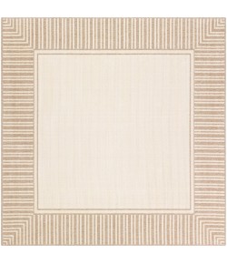 Livabliss Alfresco ALF9685 Camel Cream Area Rug 7 ft. 3 in. Square