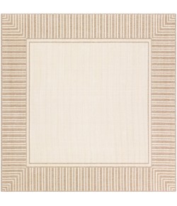 Livabliss Alfresco ALF9685 Camel Cream Area Rug 8 ft. 10 in. Square