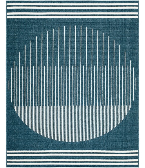 Alfresco ALF-9689 53" x 53" Machine Woven Rug