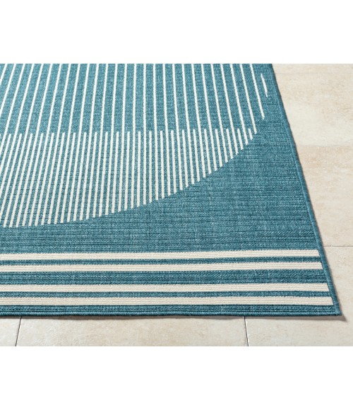 Alfresco ALF-9689 53" x 53" Machine Woven Rug
