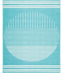 Livabliss Alfresco ALF-9691 8 ft. 10 in. x 8 ft. 10 in. Round Rug