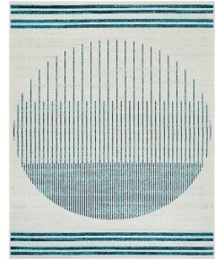 Livabliss Alfresco ALF-9692 8 ft. 10 in. x 8 ft. 10 in. Round Rug