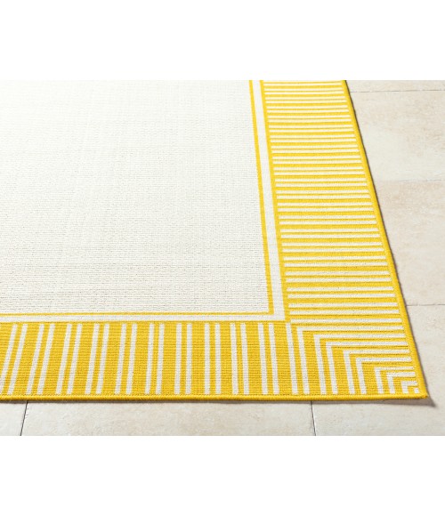 Alfresco ALF-9694 53" x 53" Machine Woven Rug