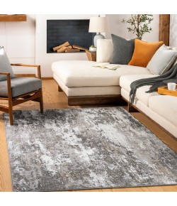 Livabliss Allegro ALG2305 Ivory Charcoal Area Rug 6 ft. 7 in. X 9 ft. Rectangle