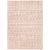 Livabliss Aliyah Shag ALH2300 Blush Cream Area Rug 5 ft. 3 in. X 7 ft. 3 in. Rectangle