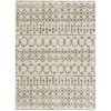 Livabliss Aliyah Shag ALH2303 Beige Cream Area Rug 5 ft. 3 in. X 7 ft. 3 in. Rectangle