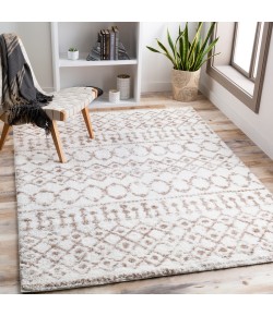 Livabliss Aliyah Shag ALH2303 Beige Cream Area Rug 5 ft. 3 in. X 7 ft. 3 in. Rectangle