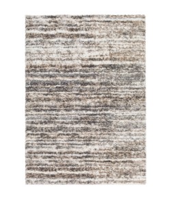 Livabliss Aliyah Shag ALH2307 Charcoal Cream Area Rug 7 ft. 10 in. X 10 ft. Rectangle