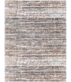 Livabliss Aliyah Shag ALH2307 Charcoal Cream Area Rug 7 ft. 10 in. X 10 ft. Rectangle