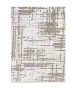 Livabliss Aliyah Shag ALH2312 Cream Camel Area Rug 6 ft. 7 in. X 9 ft. Rectangle