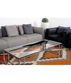 Surya Alameda AMD1030 Bright Orange Taupe Area Rug 2 ft. X 3 ft. Rectangle