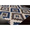 Surya Alameda AMD1047 Navy Dark Brown Area Rug 2 ft. 6 in. X 8 ft. Runner
