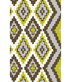 Surya Alameda AMD1049 Olive Dark Brown Area Rug 3 ft. 3 in. X 5 ft. 3 in. Rectangle