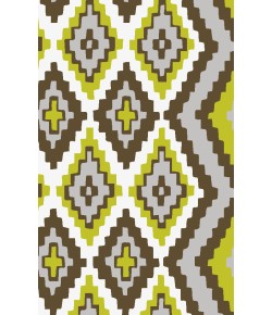 Surya Alameda AMD1049 Olive Dark Brown Area Rug 2 ft. 6 in. X 8 ft. Runner