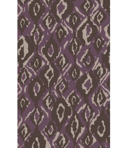 Surya Alameda AMD1064 Bright Purple Taupe Area Rug 2 ft. X 3 ft. Rectangle