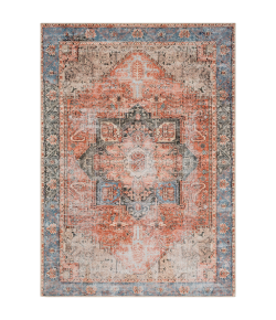 Livabliss Amelie AML2309 Rose Denim Area Rug 5 ft. 3 in. X 7 ft. 3 in. Rectangle