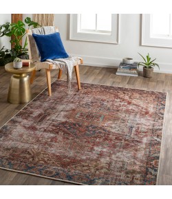 Livabliss Amelie AML2350 Burgundy Navy Area Rug 8 ft. 10 in. X 12 ft. Rectangle