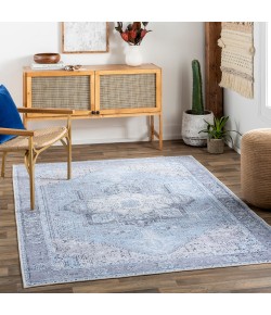 Livabliss Amelie AML2358 Sky Blue Light Gray Area Rug 7 ft. 10 in. X 10 ft. 2 in. Rectangle