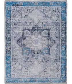 Livabliss Amelie AML2359 Lavender Navy Area Rug 8 ft. 10 in. X 12 ft. Rectangle