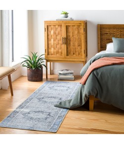 Livabliss Amelie AML2359 Lavender Navy Area Rug 2 ft. 7 in. X 16 ft. Runner