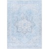 Livabliss Amelie AML2362 Light Blue Ice Blue Area Rug 2 ft. X 2 ft. 11 in. Rectangle