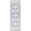 Livabliss Amelie AML2363 White Lavender Area Rug 2 ft. 7 in. X 14 ft. Runner