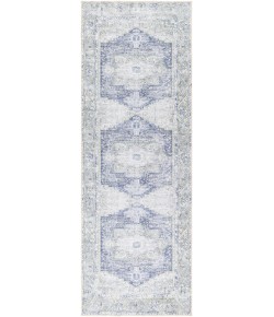 Livabliss Amelie AML2363 White Lavender Area Rug 2 ft. 7 in. X 16 ft. Runner
