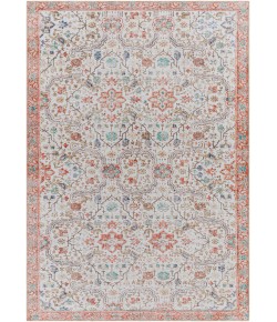 Livabliss Amelie AML2365 Light Gray Dusty Coral Area Rug 8 ft. 10 in. X 12 ft. Rectangle
