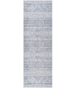 Livabliss Amelie AML2381 Off-White Charcoal Area Rug 2 ft. 7 in. X 7 ft. 10 in. Runner