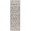Livabliss Amelie AML2383 Ivory Gray Area Rug 2 ft. 7 in. X 7 ft. 10 in. Runner