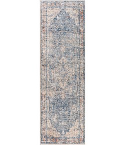 Livabliss Amore AMO2312 Navy Denim Area Rug 2 ft. 6 in. X 10 ft. Runner
