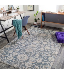 Livabliss Amore AMO2313 Denim Light Beige Area Rug 2 ft. X 3 ft. Rectangle
