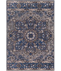 Surya Amsterdam AMS1017 Navy Charcoal Area Rug 2 ft. X 3 ft. Rectangle