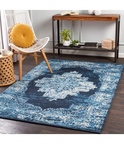 Surya Amsterdam AMS1024 Navy Sky Blue Area Rug 8 ft. X 10 ft. Rectangle