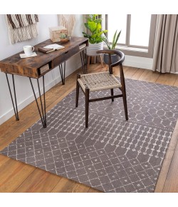 Surya Amsterdam AMS1026 Charcoal Cream Area Rug 2 ft. X 3 ft. Rectangle
