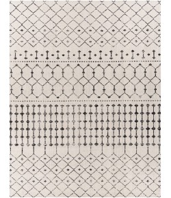 Surya Amsterdam AMS1027 Black Cream Area Rug 8 ft. X 10 ft. Rectangle