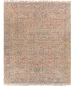 Surya Amasya AMY2304 Burnt Orange Dark Blue Area Rug 5 ft. X 7 ft. 6 in. Rectangle