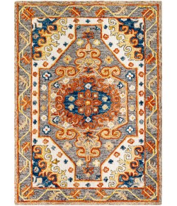 Livabliss Amita AMZ2300 Rust Grey Area Rug 8 ft. X 10 ft. Rectangle