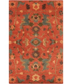Surya Anastacia ANA8411 Rust Aqua Area Rug 2 ft. X 3 ft. Rectangle