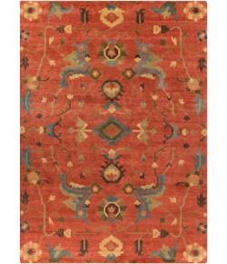 Surya Anastacia ANA8411 Rust Aqua Area Rug 8 ft. X 11 ft. Rectangle