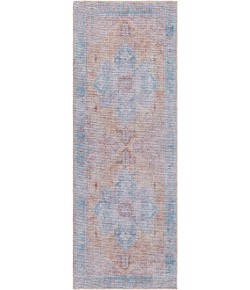 Livabliss Atlanta ANL2302 Camel Teal Area Rug 2 ft. 7 in. X 10 ft. Runner