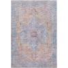 Livabliss Atlanta ANL2302 Camel Teal Area Rug 6 ft. 7 in. X 9 ft. Rectangle
