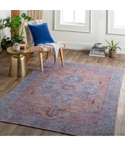 Livabliss Atlanta ANL2302 Camel Teal Area Rug 6 ft. 7 in. X 9 ft. Rectangle