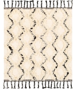 Livabliss Apache APA2300 Cream Black Area Rug 2 ft. X 3 ft. Rectangle