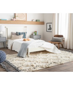 Livabliss Apache APA2300 Cream Black Area Rug 2 ft. X 3 ft. Rectangle