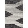Livabliss Apache APA2311 Black Cream Area Rug 6 ft. X 9 ft. Rectangle