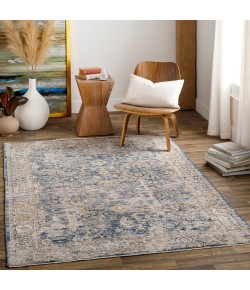 Livabliss Aspendos APS2314 Dark Blue Denim Area Rug 2 ft. 7 in. X 4 ft. Rectangle