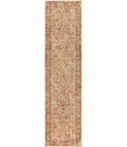 Livabliss Aspendos APS2317 Dusty Pink Brick Red Area Rug 2 ft. 7 in. X 10 ft. Runner